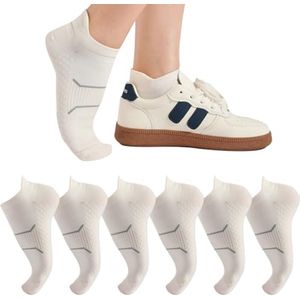 6 paar hardloopsokken voor heren en dames - ademend, anti-blaar en comfortabel