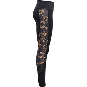 ONPENID AOP HW TRAIN TIGHTS - LEGGING - DAMES - ZWART - MAAT S -