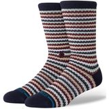 Stance heren casual sokken chiclets waffle knit crew blauw & rood