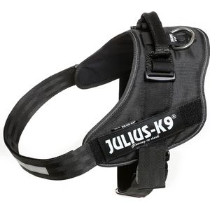 Julius-K9 IDC®Powertuig met veiligheidssluiting, 2XL - maat 3, zwart