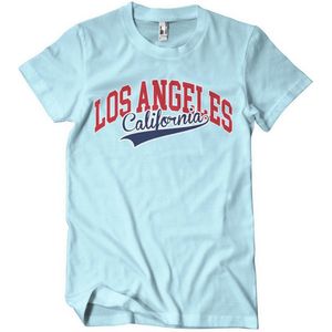 Hybris Los Angeles California T-Shirt Skyblue-S