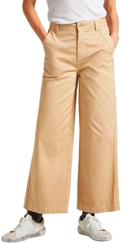 Pepe Jeans - Tasha - Broek - Beige - Vrouw