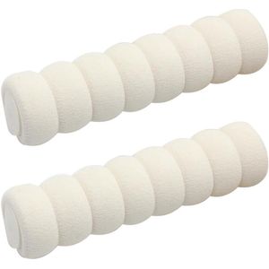 Deur Knop Covers - Zachte Foam Veiligheid Cover Guard Protector - 2 STKS (Wit)
