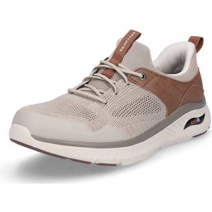 Skechers - Arch Fit Crosser Emeric - Instapper - Taupe Bruin - Imitatieleer