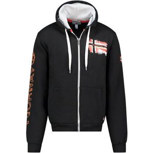 Gysuis Vest Met Capuchon En Rits Zwart Geographical Norway - XL