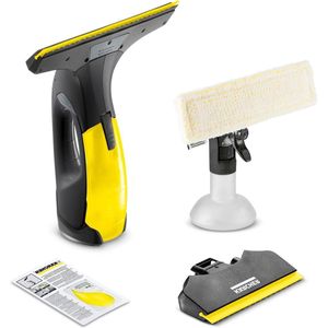 Accuduur 35 min LED-indicatie Window Vac WV 2 Black Edition - zuigmondstukken - spuitfles - microvezelhoes - ruitenreinigerconcentraat