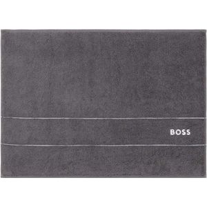 Hugo Boss badmat - Plain - Graphite - 50x70 cm