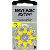 Rayovac Extra 10 hoorbatterijen 8 pack