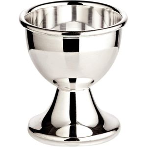 Eierdopjes - Classo Eierdopje - Hoogte 5 cm - Zwaar verzilverd - Klassieke vorm - Zilveren beker - Ontbijtei - Pasen - Ontbijttafel