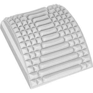 QTTVBTNA - Nek- en Rugstretcher – Houdingscorrector & Pijnverlichting voor Nek, Schouders en Onderrug – Ergonomische Rekhulp voor Ontspanning & Rugklachten (Grijs)