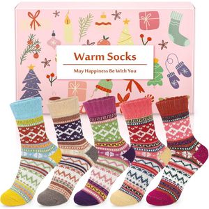 Winter damessokken - Warme thermische sokken in 5 kleuren
