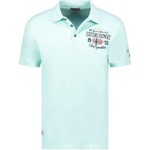 Geographical Norway Heren Expedition Polo Kapuccino Mint - XXL