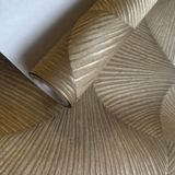 Rasch - Vliesbehang - Goud - Vinyl - 10,05 x 0,53 m