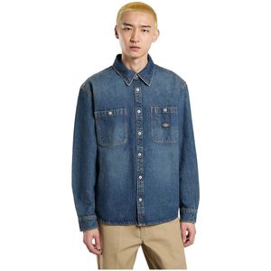 Dickies - Mechanic Denim - Overhemd - Blauw - Lange Mouwen