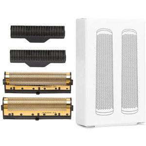 Geschikt voor km-3381 recipient scheermes vervangbare scheerhoofden voor mannen met messennet, 2 stuks