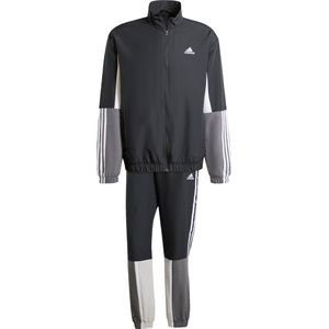 adidas Sportswear Sportswear Colorblock 3-Stripes Trainingspak - Heren - Zwart- S