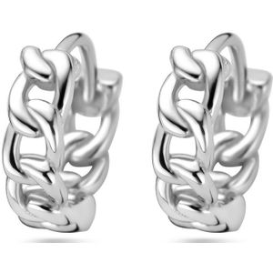 Glams klapoorringen - 10.5 mm - Zilver