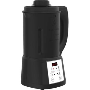 White-label® Soepmaker - Blender - 2 in 1 - Zwart