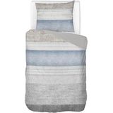 Dekbedovertrek - Grijs - Katoen - 1 Persoons