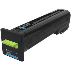 Lexmark 82K2UCE Cartridge Cyaan toners & lasercartridge