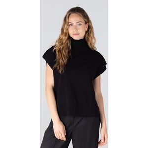 Jansen Amsterdam - BRACHA FN 153 - Dames Trui - Zwart