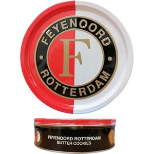 Feyenoord boterkoekjes in koekblik - 340g