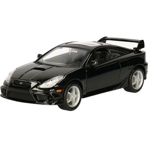 Maisto modelauto/speelgoedauto Toyota Celica - zwart - schaal 1:24/18 x 7 x 7 cm