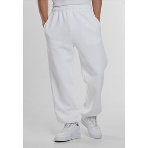 Urban Classics - Sweatpants - Wit - 70% Katoen 30% Polyester