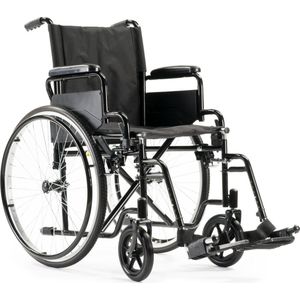 MultiMotion - M1 - Rolstoel - Zwart - Zitbreedte 45 cm - Inklapbaar