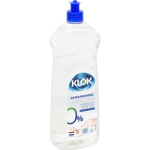 Klok Afwasmiddel Xtra Care 1ltr 8 stuks - Bulkverpakking