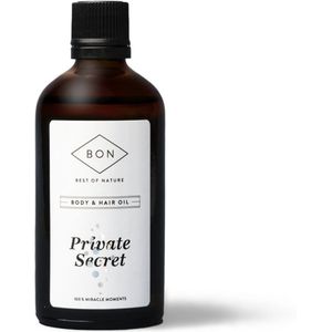 Private Secret Body & Hair Oil - 100 ml – Bio - Huidolie - Babyolie