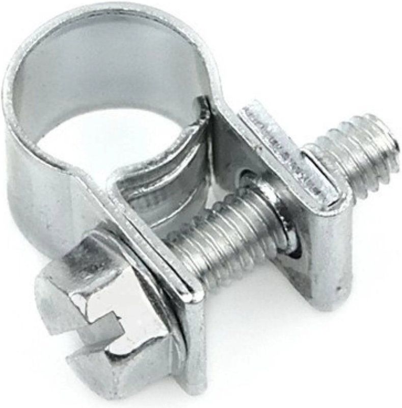 GEKO - Mini Slangklem - Verstelbaar 7-9 mm - Staal - 100 Stuks