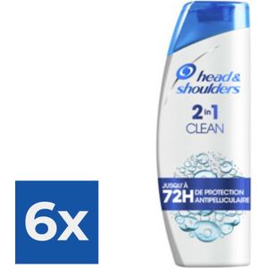 Head & Shoulders - Shampoo - 2in1 Classic - 270ml x 6
