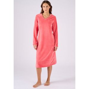 Damart - Thermolactyl nachthemd van tricot met reliëf - Roze - 38-40 (S)