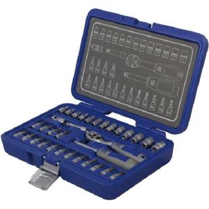 Michelin Dopsleutel set MSS 33 delig  1/4"" in koffer