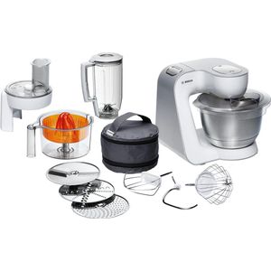 Bosch MUM5 - MUM54230 - Keukenmachine - 900W - 3,9L - Wit/Zilver