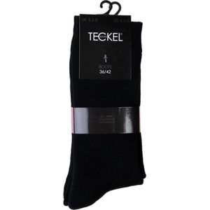 Teckel boots-socks  zwart 2-pack maat 36/42