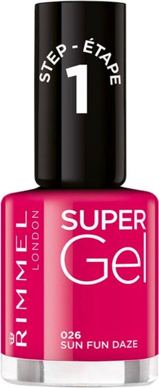 Rimmel London - Super Gel Nagellak - Kleur - Sneldrogend - Geen UV-lamp Nodig