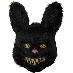 Livano Halloween Masker - Volwassenen - Enge Maskers - Horror Masker - Zwarte Konijn