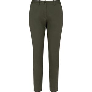 Biologische damesbroek chino Organic Khaki - 34 NL (36 FR)