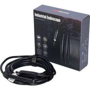 Endoscoop Camera 3-in-1 - USB-C Oplaadbaar - Waterdicht! - Inspectiecamera Met Verlichting - 3 Meter Lang