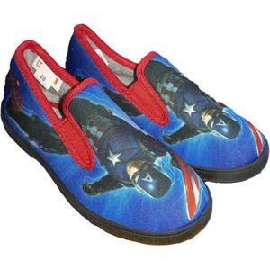 Avengers pantoffels - Captain America - sloffen - instappers - rubberen zool - maat 28