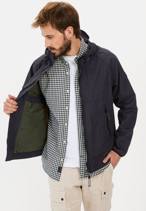 camel active Blouson met reflecterende details - Maat menswear-52 - Donkerblauw