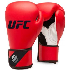 Training (kick)bokshandschoenen (12 oz - Zwart/Rood) - UFC