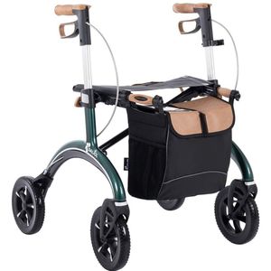 Rollator Saljol Carbon, M, British Racing Green