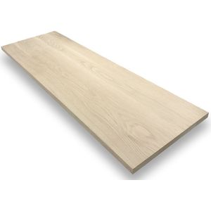 Eiken plank 120 x 40 cm 25 mm - Meubelpaneel - Timmerpaneel - Meubelplaat - Kastplank - Losse plank