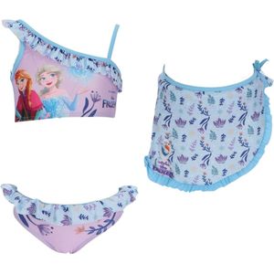Frozen Bikini + Sarong - Maat 7/8 Jaar