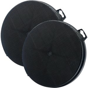 Fixem® Koolstoffilter geschikt voor Whirlpool, Scholtes afzuigkap - FAC539, AMC946, 481281718524, REC20, KF560, ACC802, AFC62 - 210x30mm - 2 Stuks