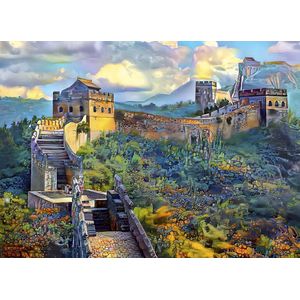Legpuzzel 1000 Bluebird Great Wall of China
