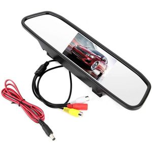 Backup Camera voor Auto's - 4.3 inch HD TFT-LCD Scherm met Achteruitrijcamera